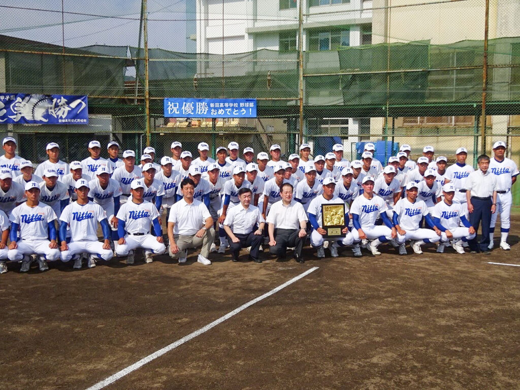2026松山市議会議員・若江進（わかえすすむ）新田高校野球部激励会