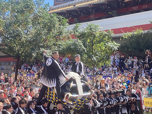 台北・北投温泉での神輿鉢合わせ③