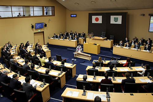 議会開会前ミニイベント