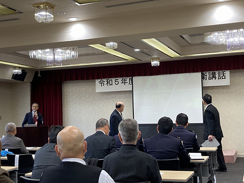 愛媛県隊友会防衛講話①