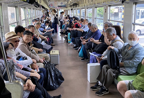 JR予土線内