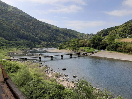 四万十川沈下橋③