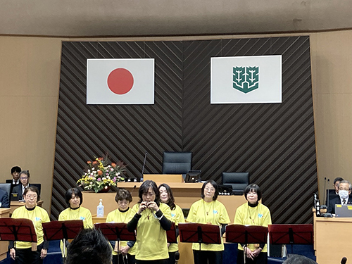 議会開会前ミニイベント①