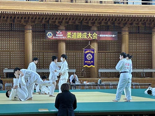 第9回松山城東ライオンズクラブ柔道練成大会⑨