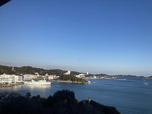 鳥羽シーサイドホテルからの景観②