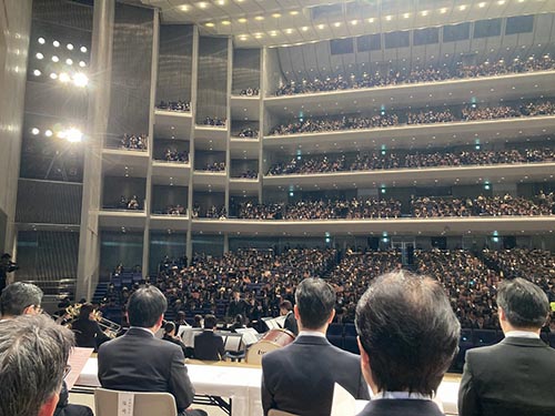 松山大学・大学院入学式③