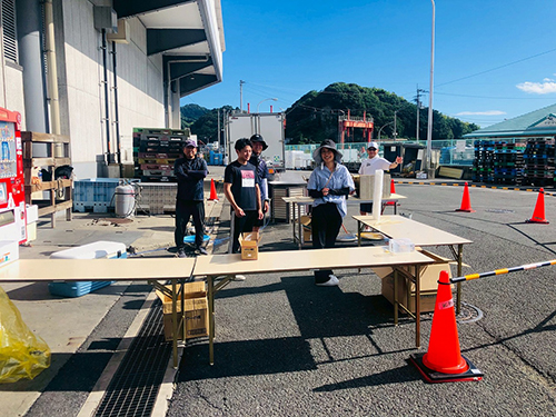 三津の朝市、旬・鮮・味まつり①