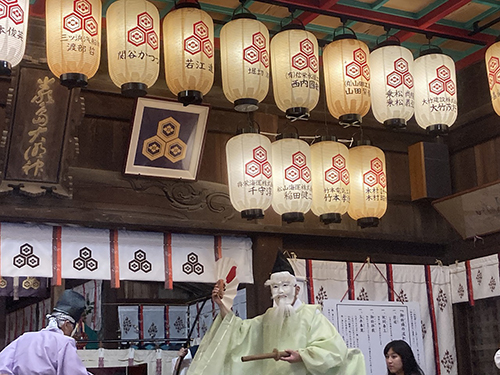三津厳島神社十七夜祭・伊予神楽③