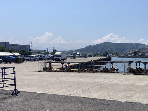 三津浜花火大会会場④