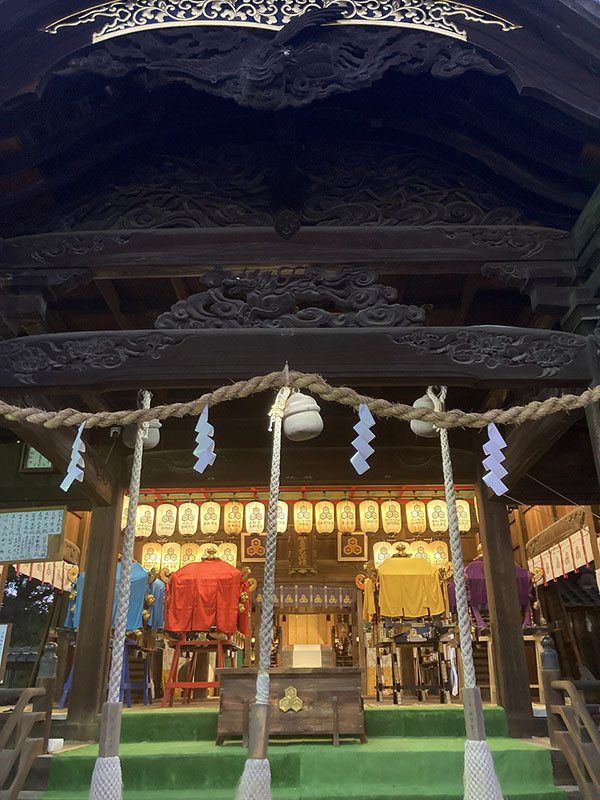 三津厳島神社神殿①