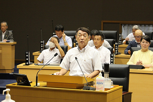 令和7年9月議会・代表質問②