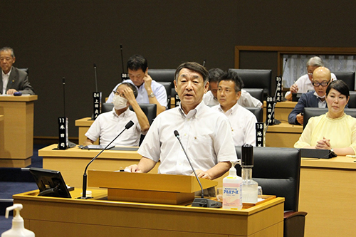 令和7年9月議会・代表質問③