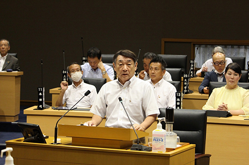 令和7年9月議会・代表質問④