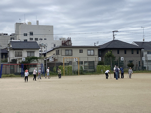 宮前グラウンドゴルフ大会①