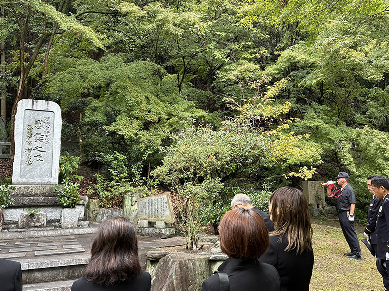 愛媛県隊友会慰霊塔慰霊祭①