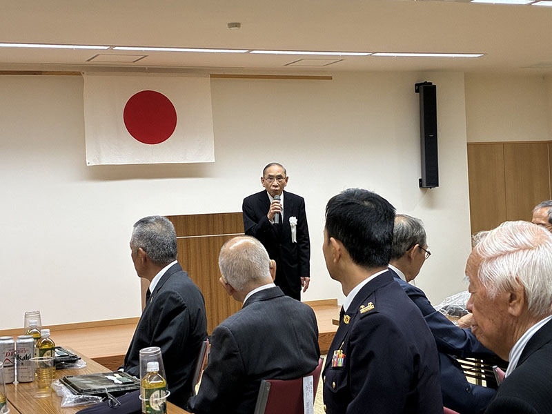 愛媛県隊友会慰霊祭直会