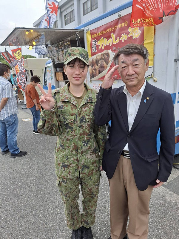 陸上自衛隊松山駐屯地創立７０周年記念行事①