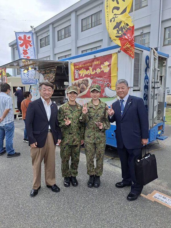 陸上自衛隊松山駐屯地創立７０周年記念行事②