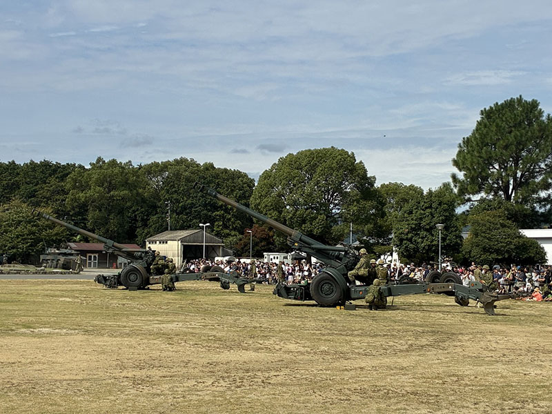 陸上自衛隊松山駐屯地創立７０周年記念行事⑥