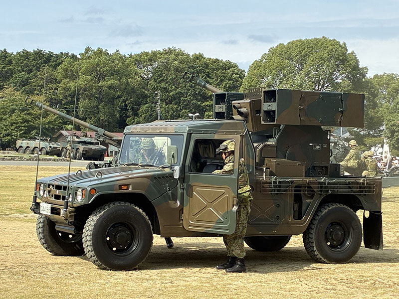 陸上自衛隊松山駐屯地創立７０周年記念行事⑦