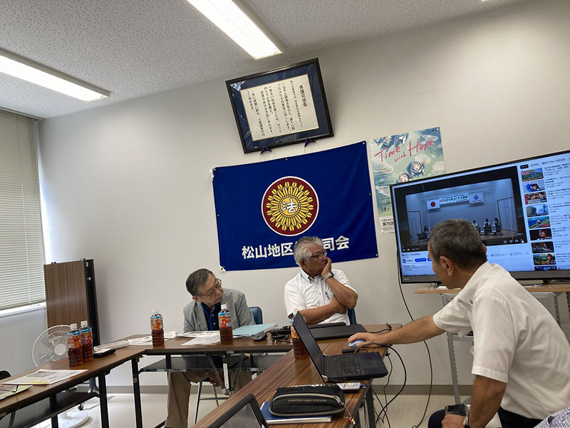 鳴門板野地区保護司会との交流会①