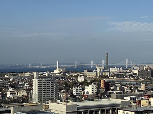 丸亀城からの眺望①