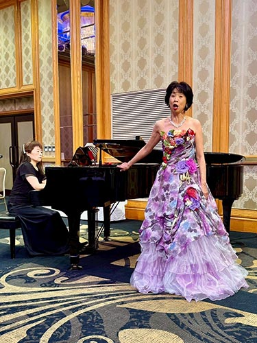 八木玉汀氏毎日書道展会員賞受賞を祝う会④