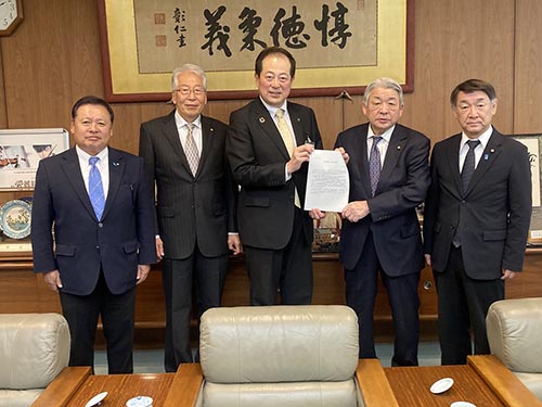 野志市長への会派要望
