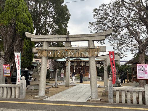三津恵美須神社初えびす準備⑥