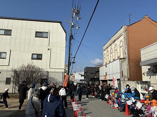 三津浜小学校マラソン大会①
