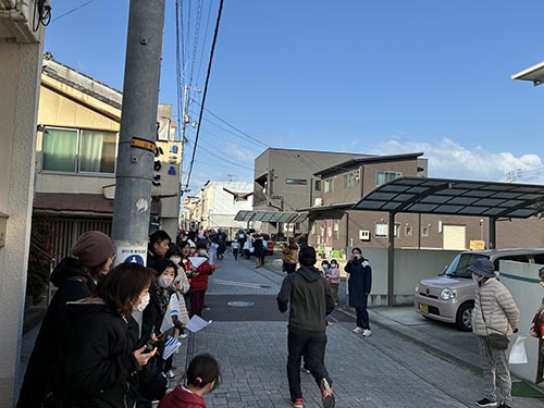 三津浜小学校マラソン大会②