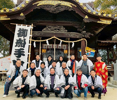 平成船手組新年初祈祷①