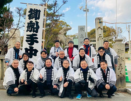 平成船手組新年初祈祷② 1