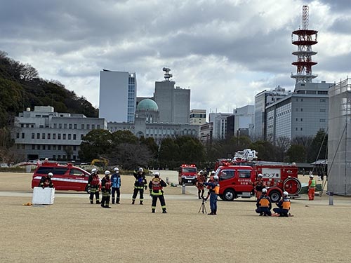 松山市消防出初式③