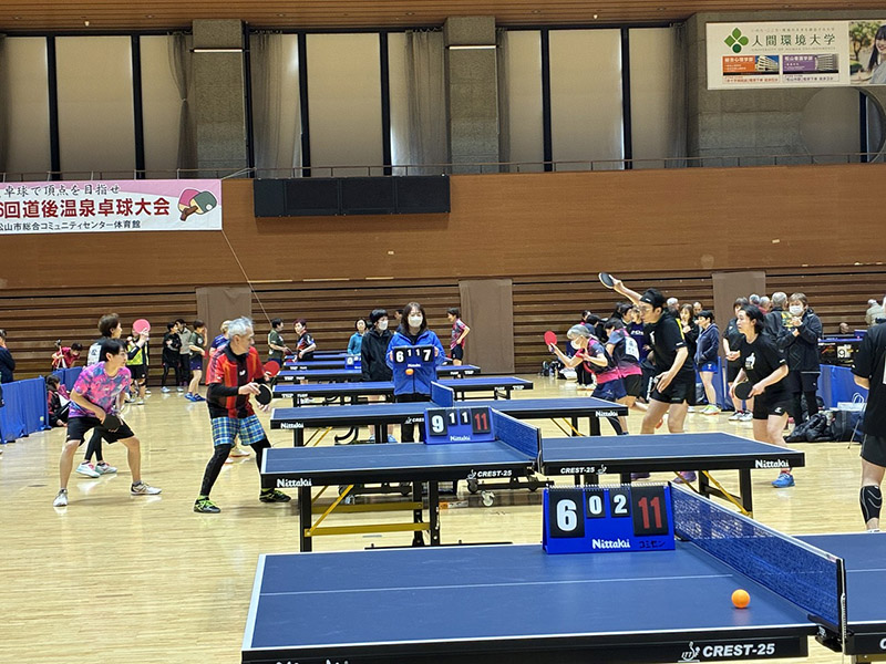 坊ちゃんカップ道後温泉卓球大会②