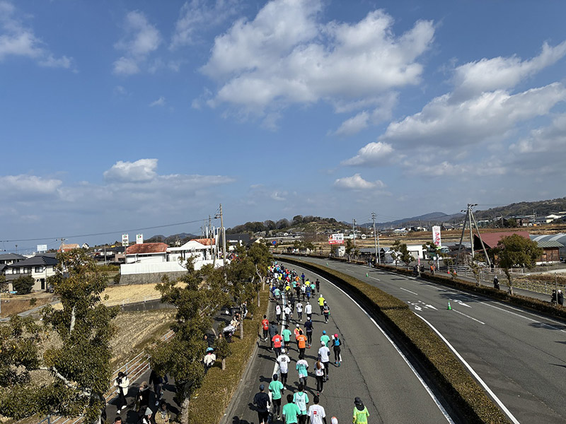 愛媛マラソン応援①