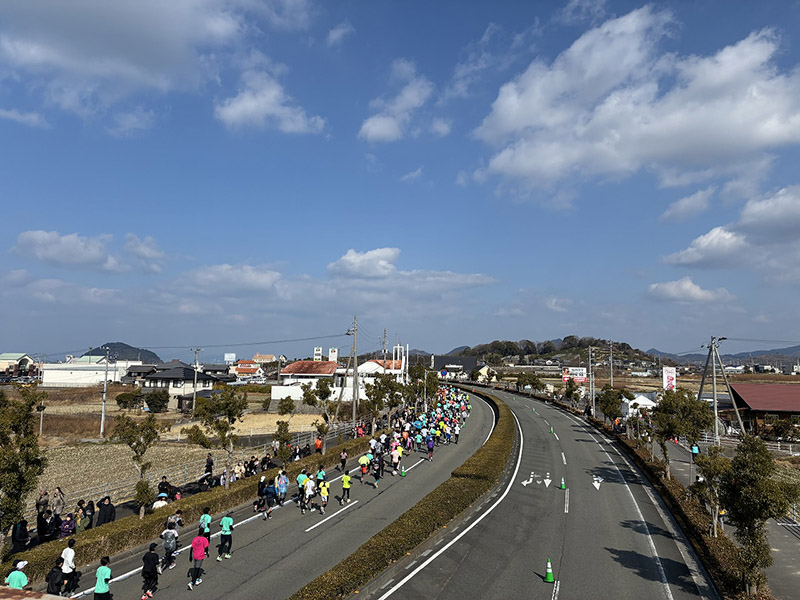 愛媛マラソン応援②