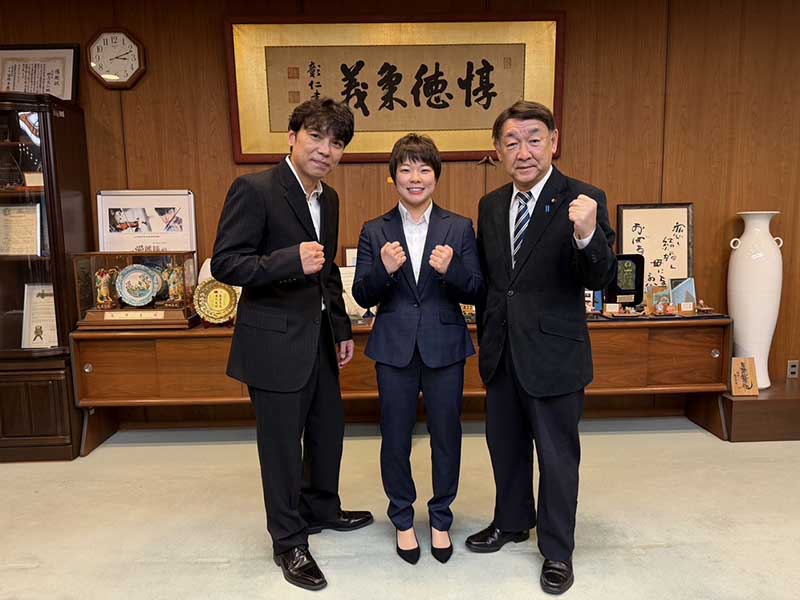 鎌田選手・升田ジム会長