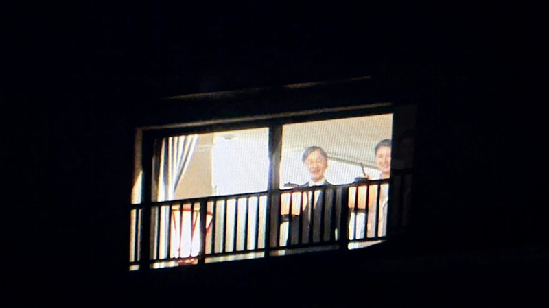 天皇皇后両陛下提灯奉迎②