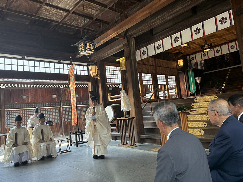 愛媛縣護國神社第８０回終戦記念日祭