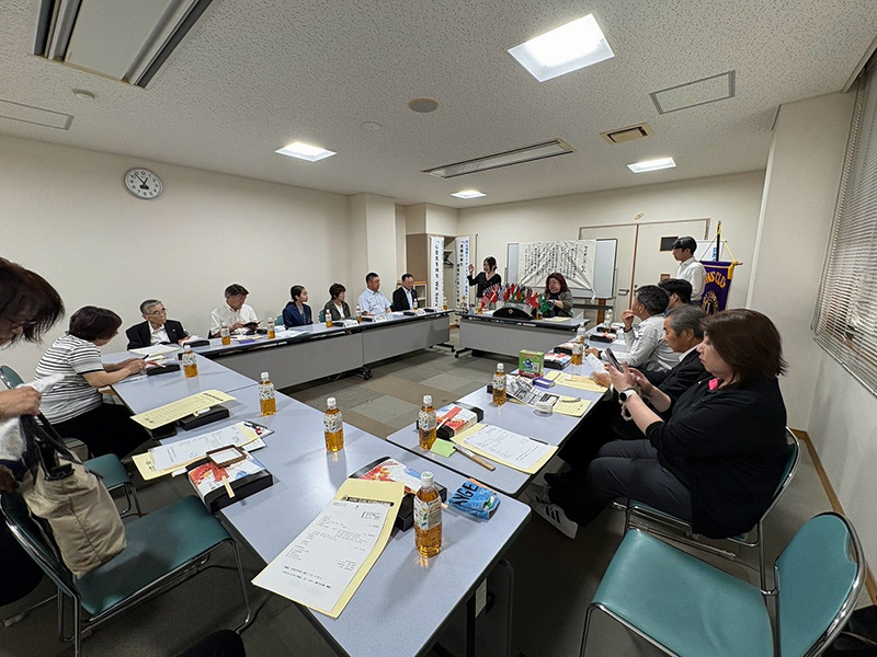 松山城東ライオンズクラブ例会②