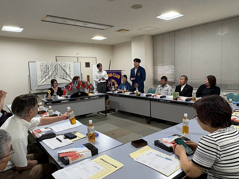 松山城東ライオンズクラブ例会③