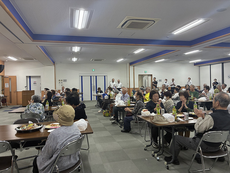 三津浜地区敬老会③