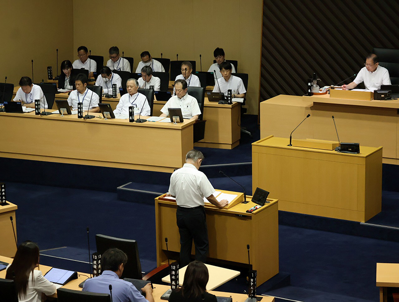 ９月議会代表質問③